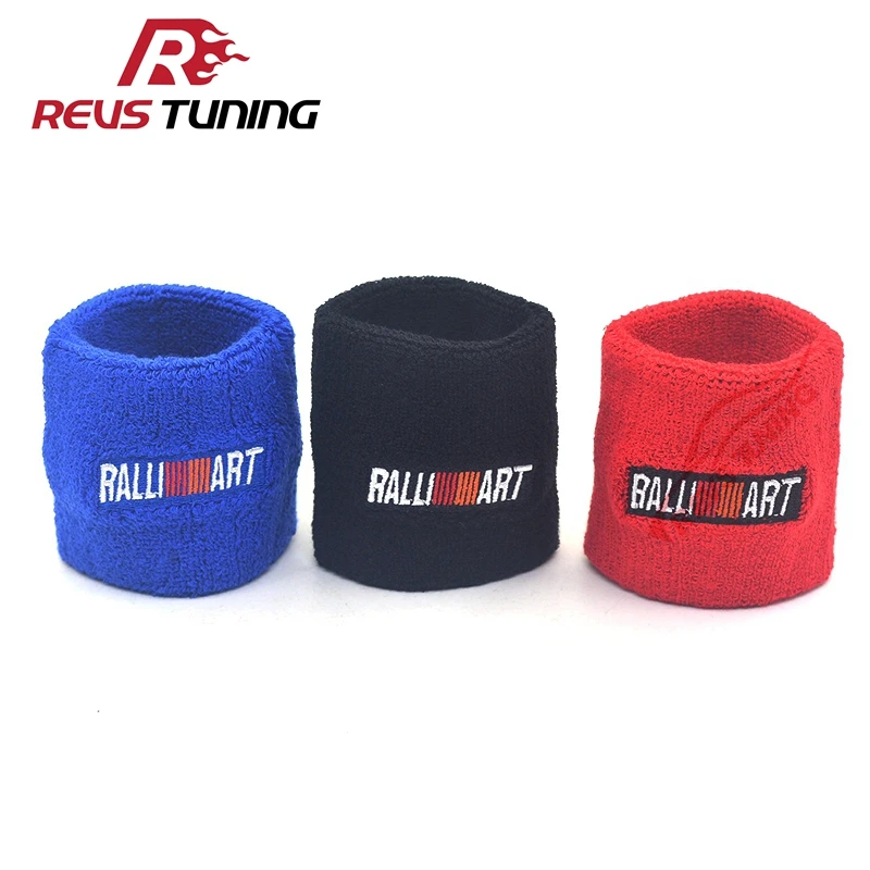 Синий/красный/черный Универсальный логотип Ralliart автомобильный резервуар Крышка Тормозная крышка сцепления Крышка для масляного бака носок крышка