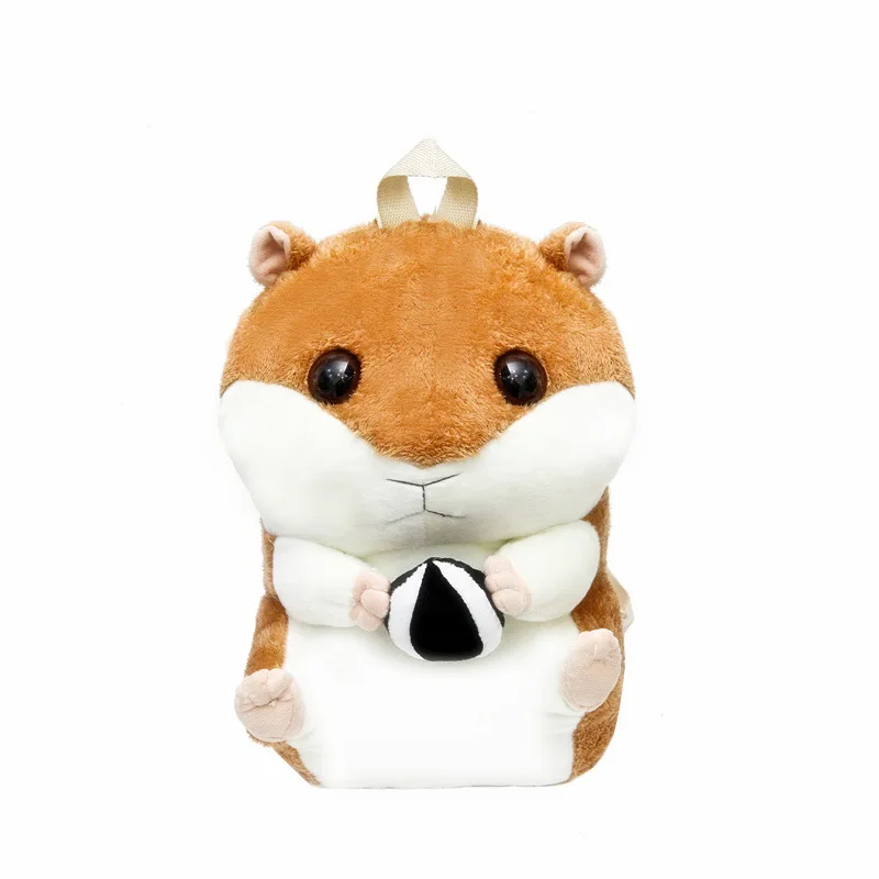 2019 Famous design hamster backpack warm hand treasure plush step in