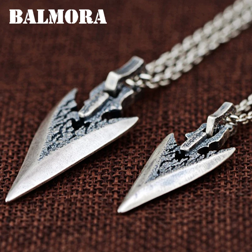 Подвески BALMORA из чистого серебра 925 пробы 1 шт. для женщин и мужчин любителей
