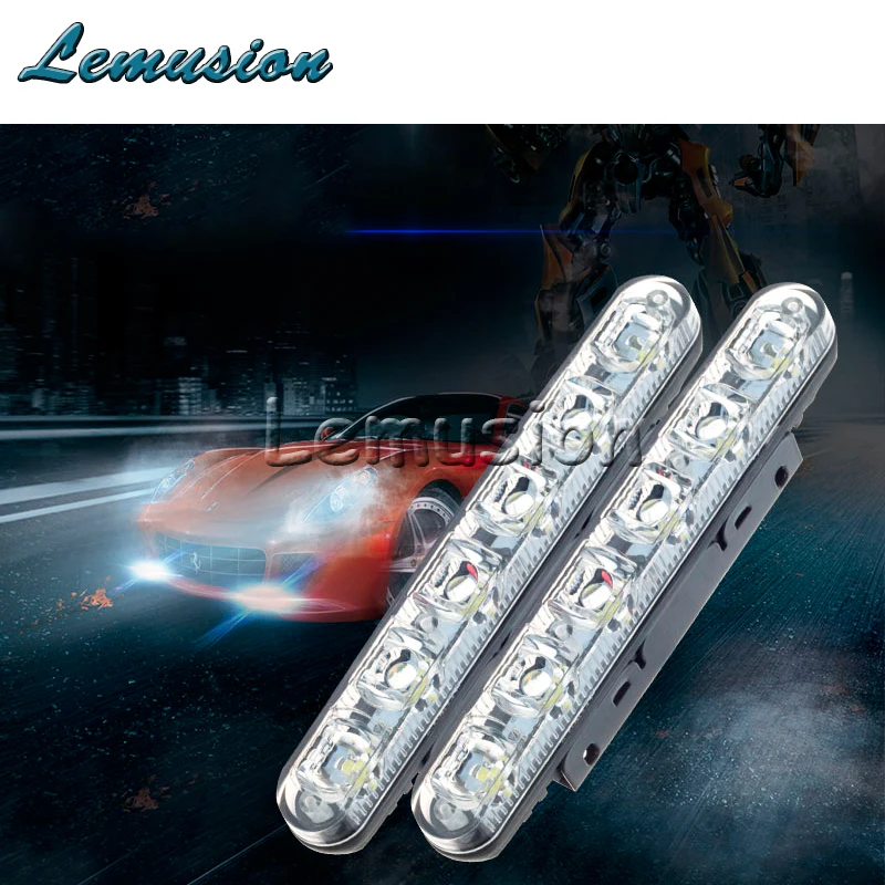 

1Pair Car LED Daytime Running Lights 12V 3 6 9 LED DRL Lamp For Mercedes Benz W211 W203 W204 W210 W205 W212 W220 AMG Accessories