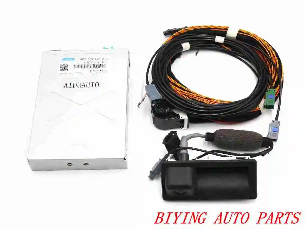 Для Audi Q5 камера заднего вида RVC 8R0 907 441 A + 5N0 827 566 AA кабельный жгут | Автомобили и