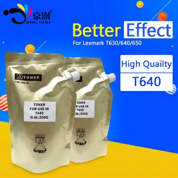 

Jingshu 500g refill toner powder compatible for Lexmark T630 T640 T650 printer
