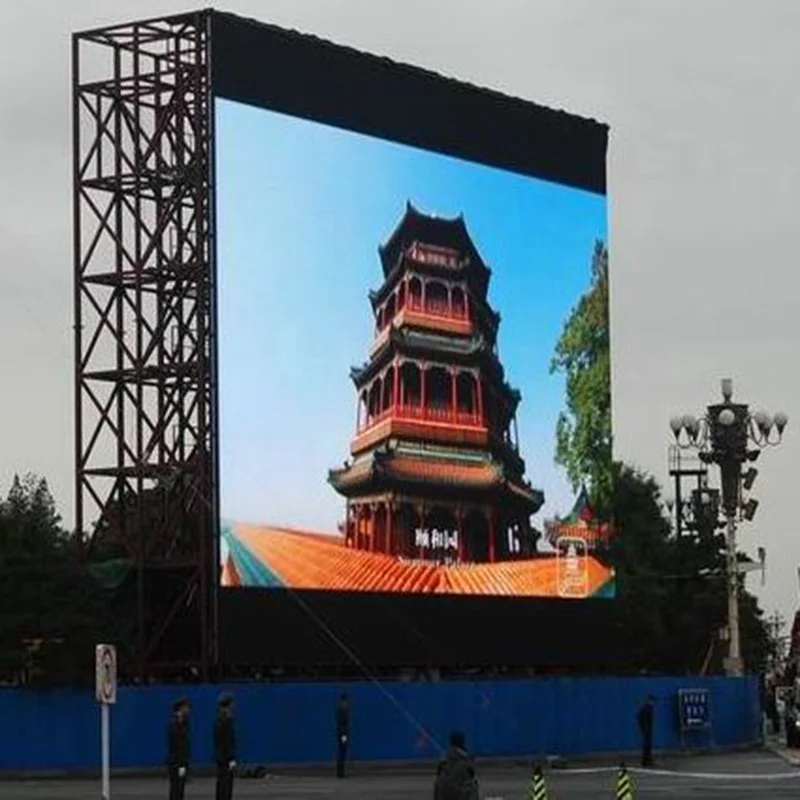 Защита окружающей среды P5 Крытый светодиодный экран 640*640 мм 1/16 сканирование