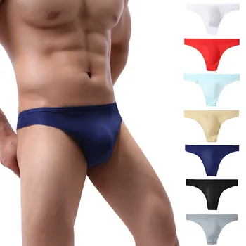 

Men's Brief Mesh Low Waist Underwear Soft Breathable Knickers Short Sexy Briefs Panties For Men Brief Hombre Tрусы Mужские