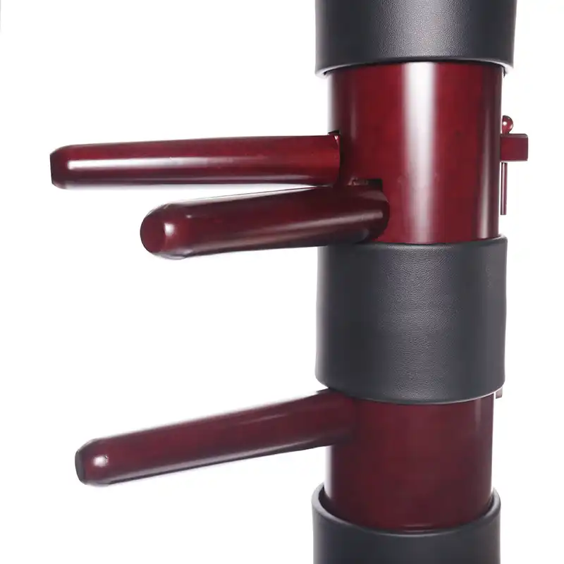 high quality solid wood wing chun wooden dummy free standing kung fu training wooden dummy high