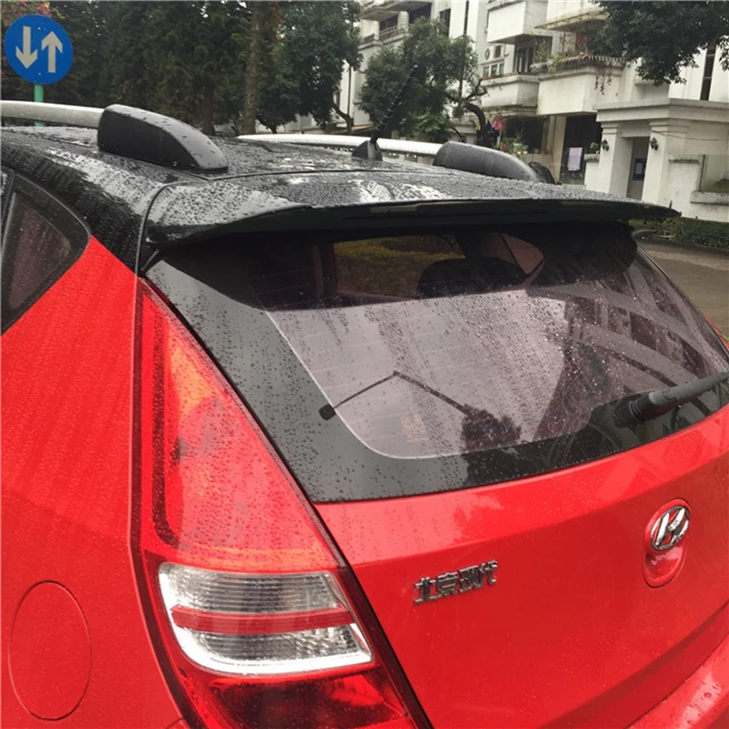 

For Hyundai i30 2009 2010 2011 2012 2013 2014 2015 High Quality ABS Material Car Tail Wing Unpainted Primer Color Rear Spoiler