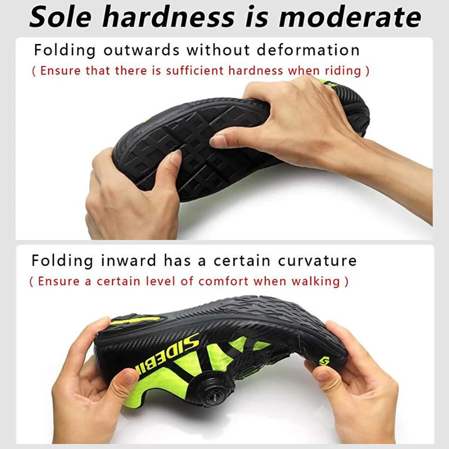 

Sidebike New All Terrain Non-locking Cycling Shoes Women Men Breathable Mountain Bike Shoe Leisure Road Bicycle Flat Shoes 36-46