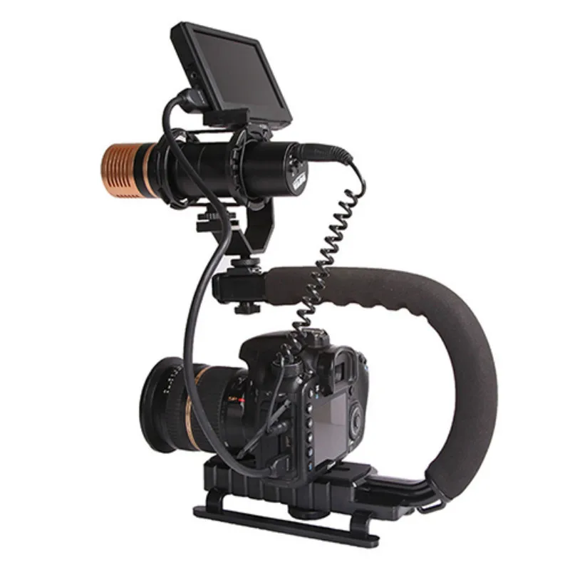 

Professional C-Shape Stabilizing Handle Bracket Handheld Grip for DSLR Camera Camcorders camera stabilizer