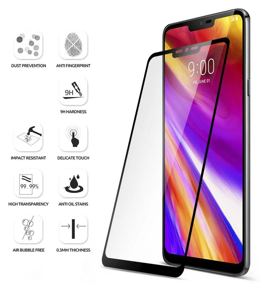 Full-Cover-Tempered-Glass-For-LG-Q7-G7-G6-Q6-K10-K8-2017-6-Stylo-3