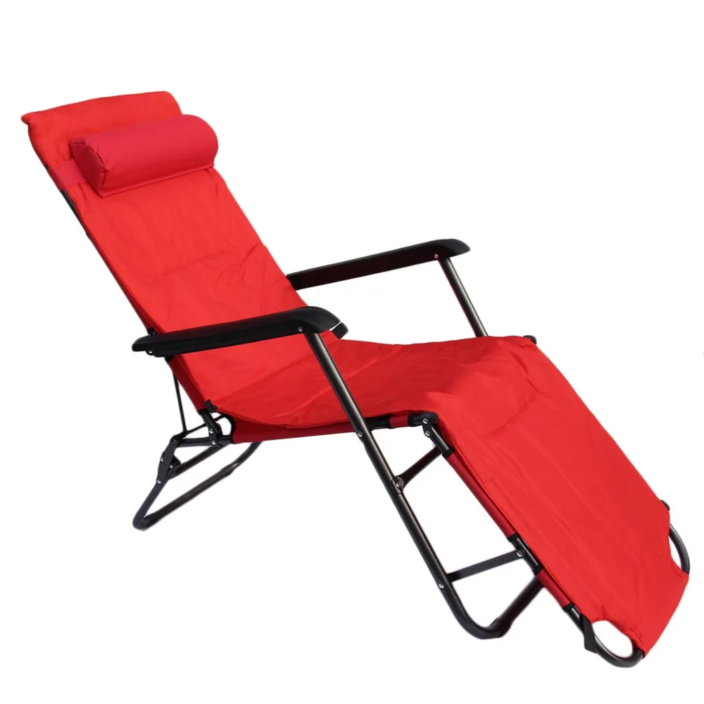 

Multifunctional 178*60*88CM Home Garden Recliners Chair Foldable Super Lunch Take Rest Bed Chair