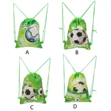 OOTDTY сумка для хранения футбола нетканый тканевый кисет для улицы занятий спортом и спортзала рюкзак для хранения футбола