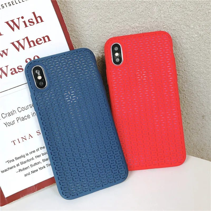 

Luxury Liquid Grid Silicone Soft Skin-Friendly Case For iPhone XS Max XR X 10 iPhone 8 7 Plus iPhone 6S 6 Plus Phone Cover Cases