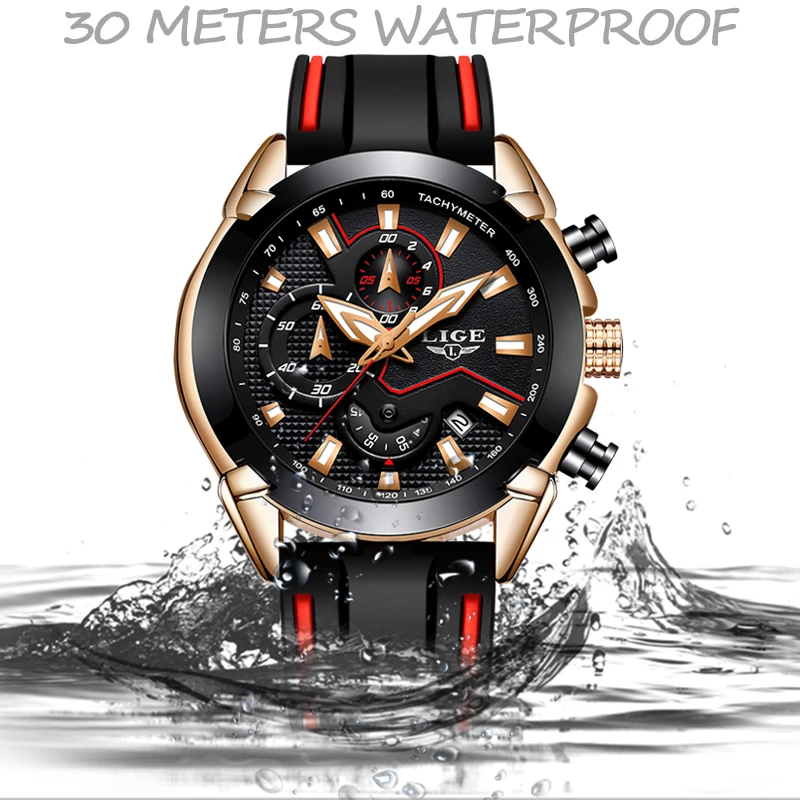 2019 LIGE New Mens Watches Top Brand Casual Quartz Wrist Watch Men Luminous Calendar Business Waterproof Watch Relogio Masculino 2019 LIGE New Mens Watches Top Brand Casual Quartz Wrist Watch Men Luminous Calendar Business Waterproof Watch Relogio Masculino