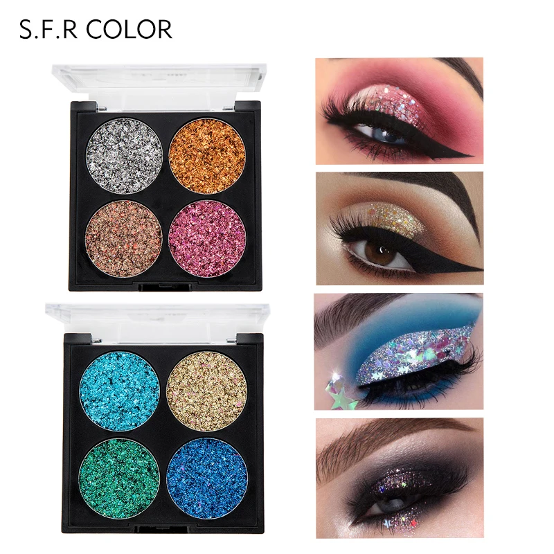 New Star Glitter Sequins Powder Eye Shadow Pigments Eyes Makeup