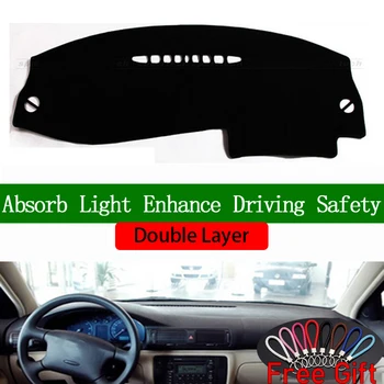 

Double Layer Car Stickers For Volkswagen passat 2006-2007 Dashboard Cover Car Accessories Interior Anti-UV Car Decals