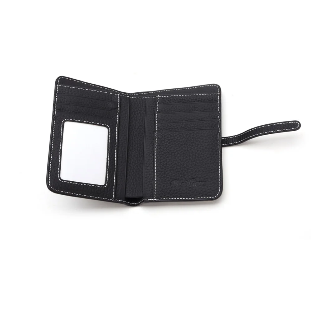 Bisi Goro женский короткий кошелек-клатч из воловьей кожи женский кошелек в английском стиле Модный маленький женский кошелек короткий держатель для карт