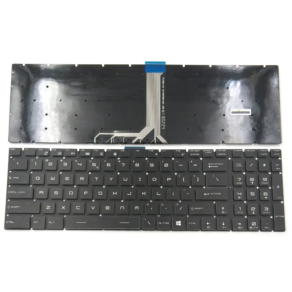Новинка для ноутбука MSI GE63 GE73 GS73 Raider RGB 8RE 8RF GS63 Stealth 8RD GT63 клавиатура с подсветкой |
