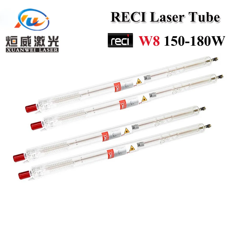 

Reci W8 150W CO2 Laser Tube Wooden Case Box Packing Length 1850 Dia. 90mm for CO2 Laser Engraving Cutting Machine S8 Z8