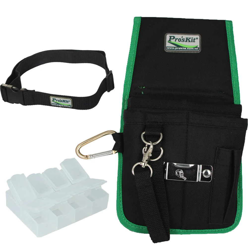 

Free Shipping Pro'skit General Purpose Tool Pouch Electrician Waist Tool Belt + Free Tool Case Gift Holder Storage Tool Bags