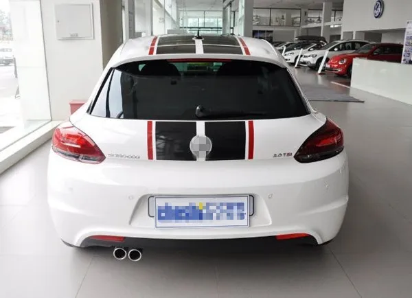 Автомобильный Стайлинг для Volkswagen Scirocco GTS автомобильный капот + крыша