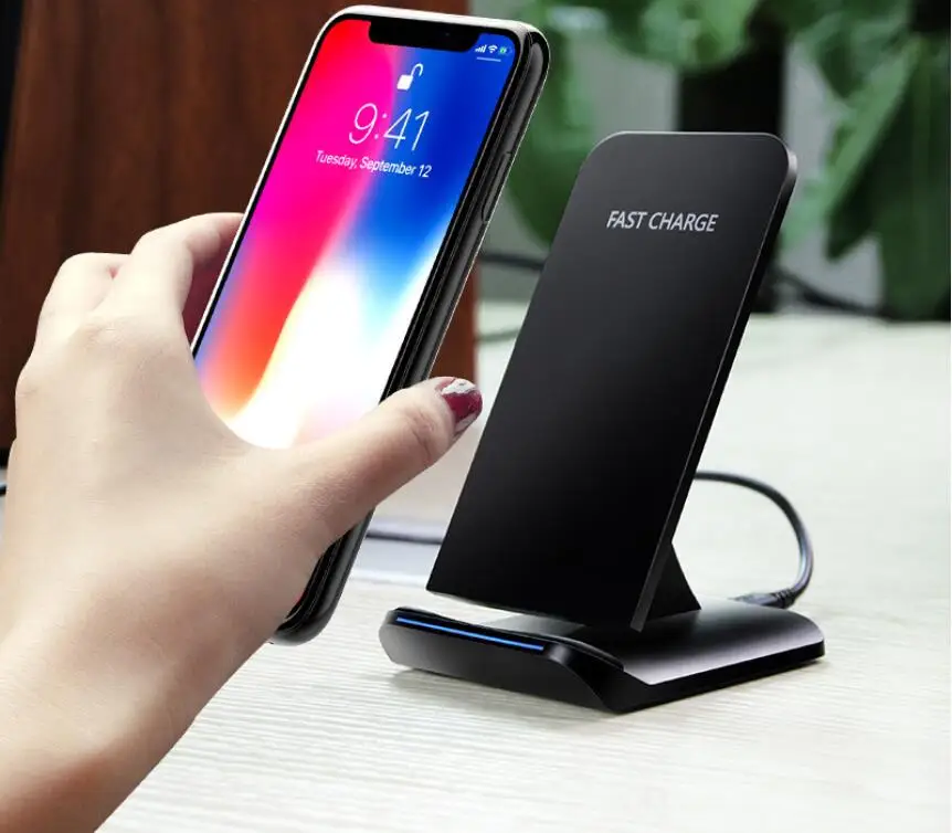 For Apple iPhone X 8 8Plus Samsung Note 8 S8 S7 all Qi enabled