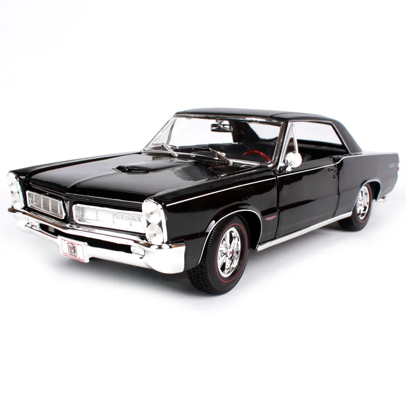 Maisto 31885 1965 pontiac gto hurst литой автомобиль 285*100*80 Классическая Роскошная Черная