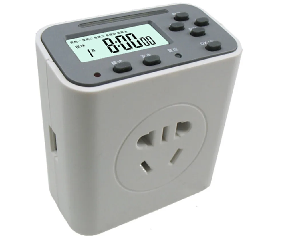 Multi Function EP Timer USB recharging Electrical Light Timer Control ...