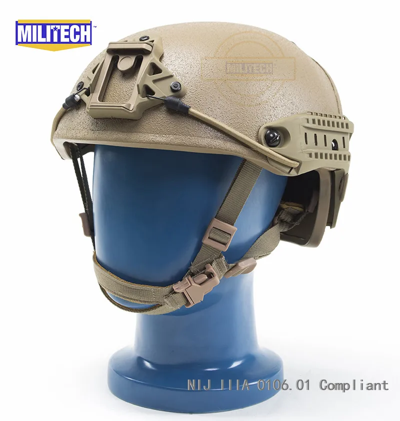 

MILITECH CB Airframe Vented NIJ IIIA Compliant Ballistic Helmet Video Commercial