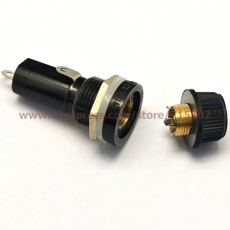 Phiscale 10pcs 6 30 6x30 Fuse Holder 250v 10a Ac In Fuses From 6x30 Fuse Holder 10a 250v Ac Jpg