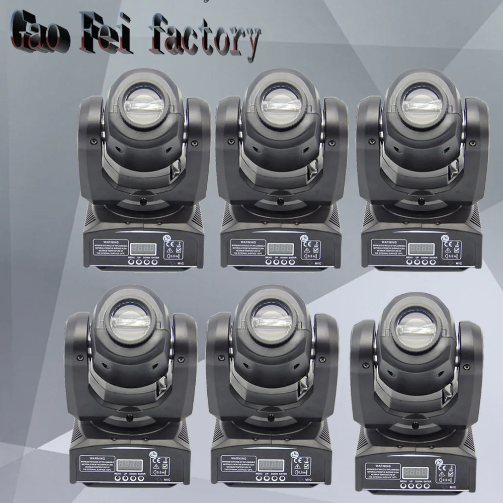 

30w DMX mini gobo projector spot led moving head High quality 30W Party disco ktv stage light factory sale Fast Shipping