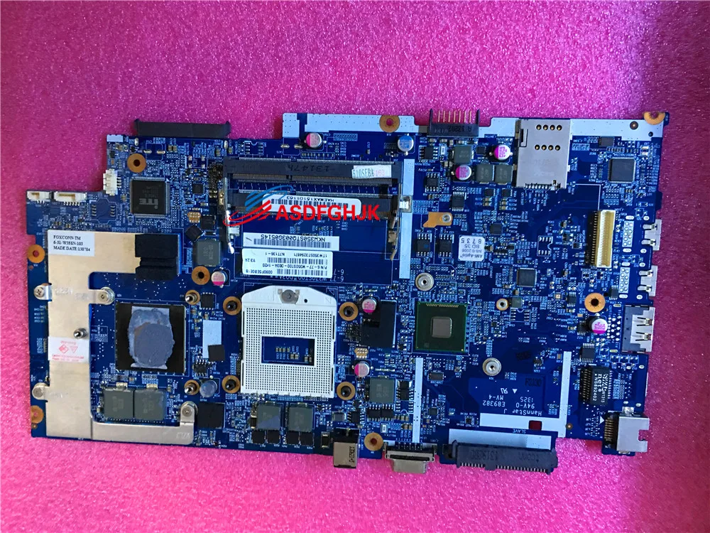 

Genuine 6-71-W350ST00-D03A 6-71-W35S0-D03A Laptop motherboard for Hasee K650C for Raytheon for Clevo W350ST 100% TESED OK