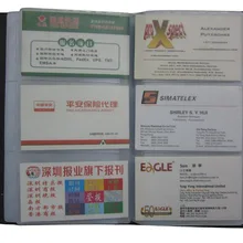 Бизнес из искусственной кожи журнал визитная карточка книжные держатели(300 сотовый