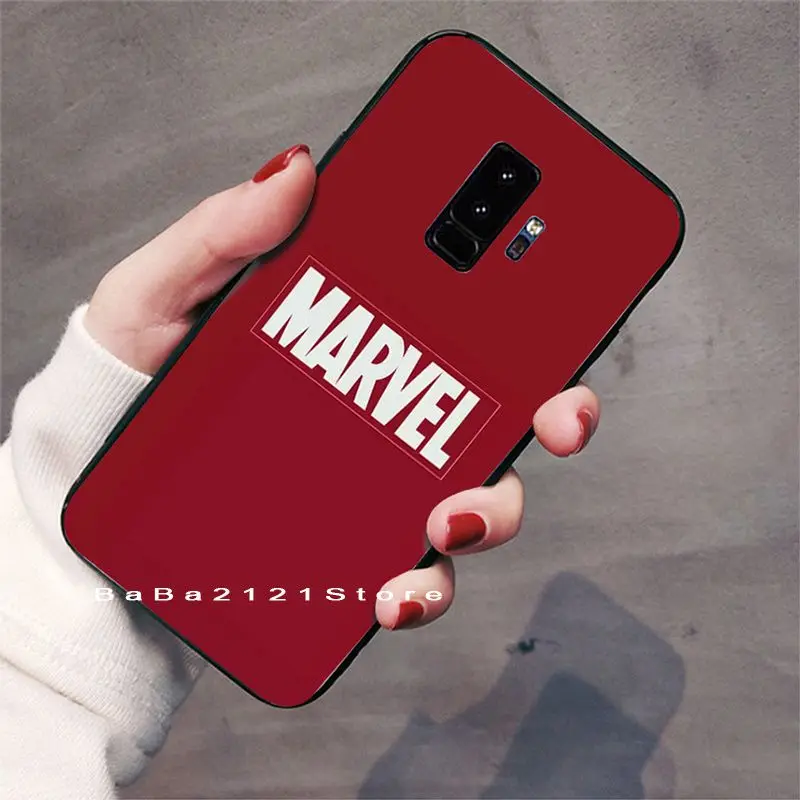 Babaite Marvel Avengers Captain America Shield Superhero Popular Phone Cover For GALAXY s7 edge s8 plus s9 plus s5 s6 edge s10