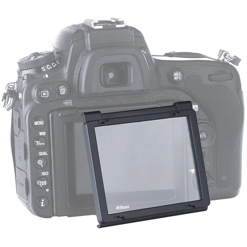 qeento Japanese Optical Glass LCD Screen Protector Cover for Nikon D750