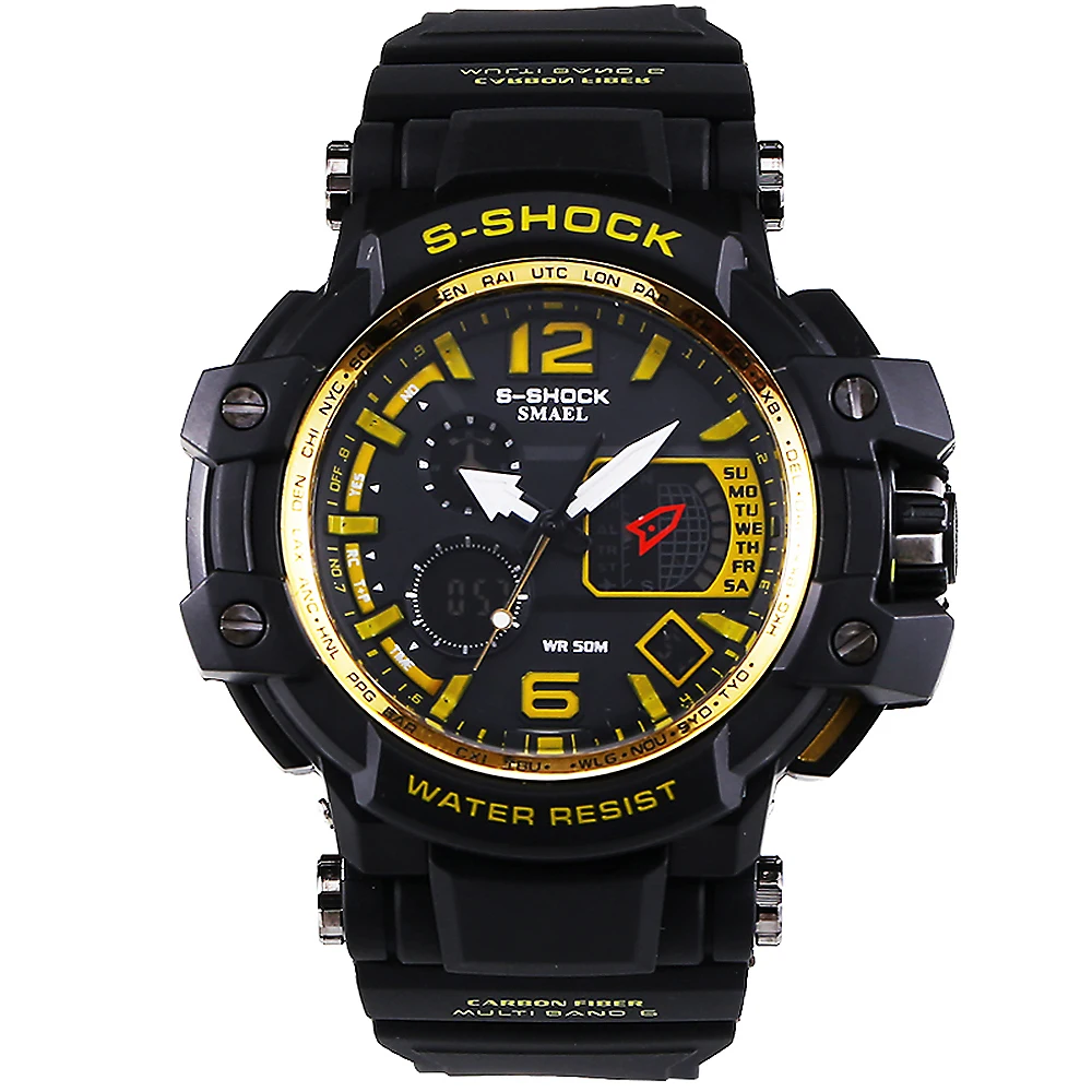 Популярные часы мужские роскошные брендовые G стильные спортивные часы модные S SHOCK наручные часы цифровые аналоговые кварцевые светодиодный часы Relogio Masculino