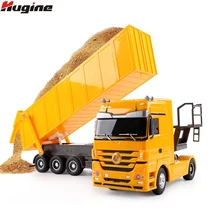 RC Truck 1 32 Dumper 10 Wheel Tilting Cart Radio Control Tip Lorry Auto Lift Engineering