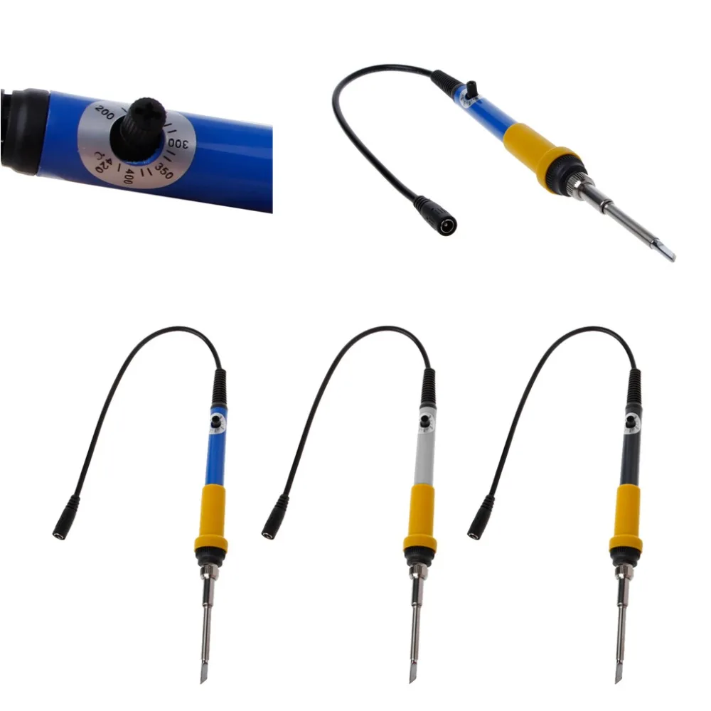 T12 DC 12-24V 75W Mini Electric Soldering Iron Adjustable Temperature+Tip Electric Soldering Irons T12 DC 12-24V 75W Mini Electric Soldering Iron Adjustable Temperature+Tip Electric Soldering Irons