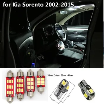 

9pcs LED Car Bulb for Kia Sorento 2002-2015,Canbus Interior Light Lamp for Kia Sorento 1st 2nd 3rd Reading Lights