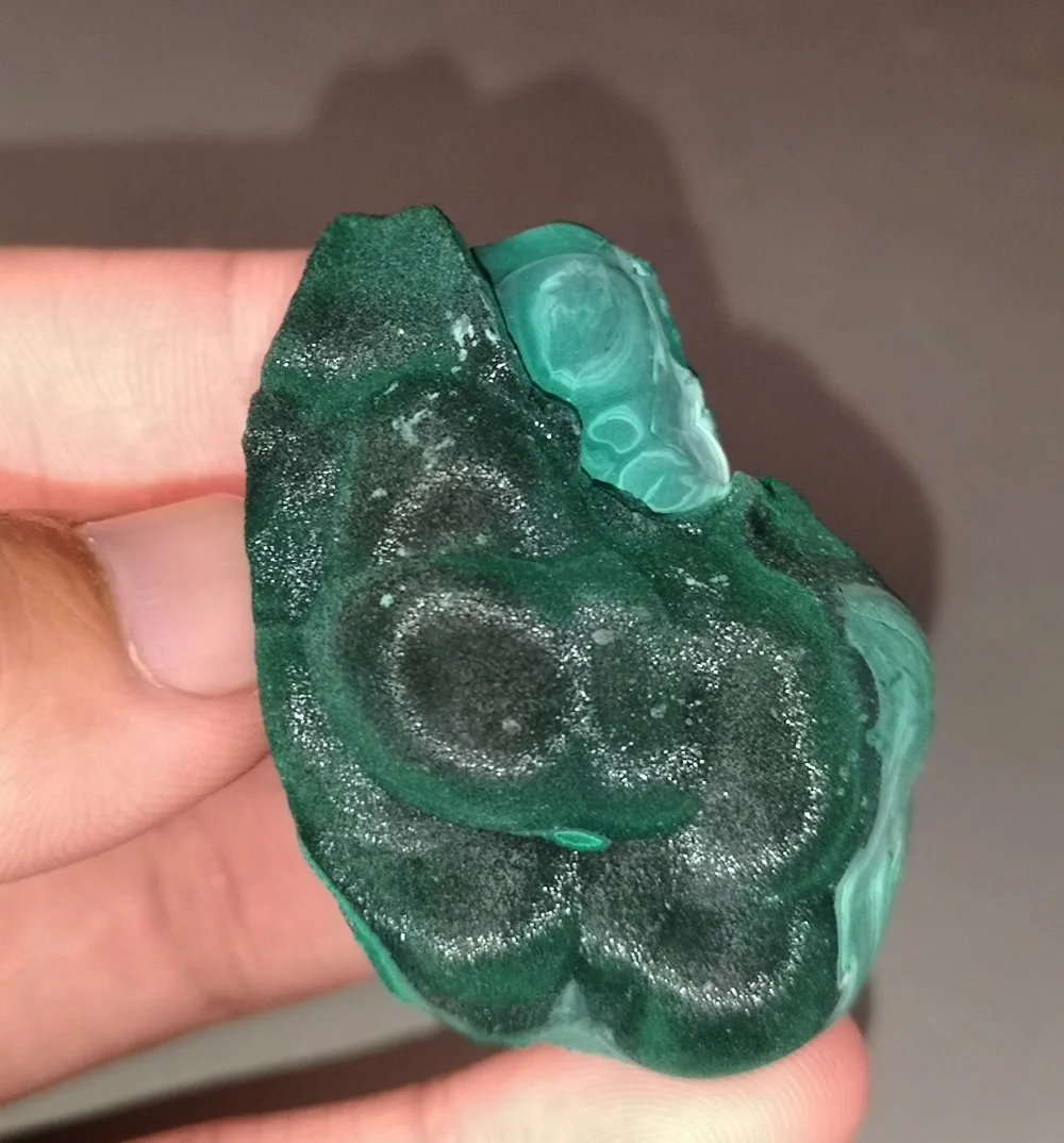 

44g Natural rare malachite mineral specimen green stone crystal teaching specimen collection from China
