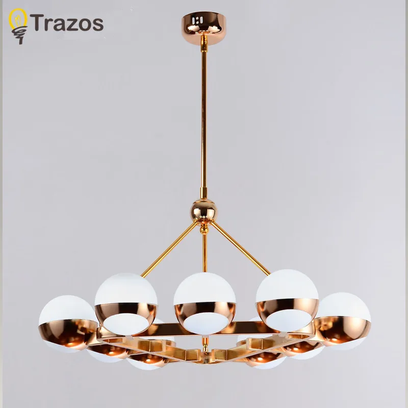 

Nordic LED chandeliers retro lustre para sala Bedroom Living Room Hanging Pendant Luminaria Indoor Light Modern Chandeliers