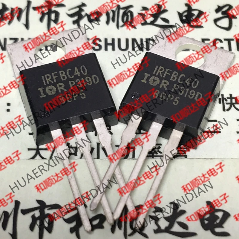 Новый оригинальный IRFBC40 TO 220 600V 6.2A|Индукторы| |