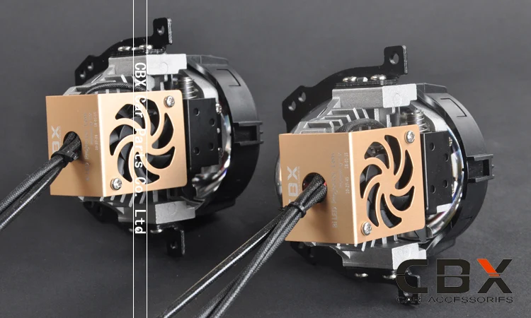 2.5 inches bi led projector lens 2
