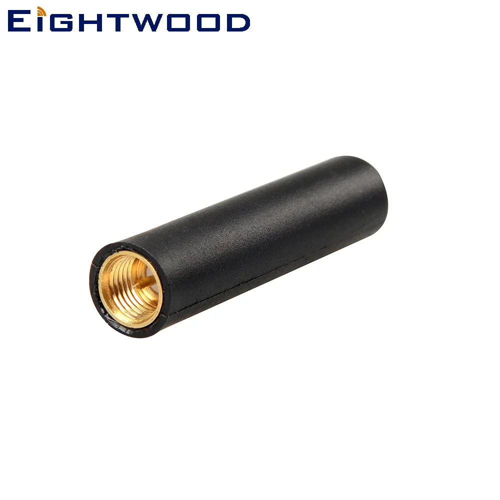 

Eightwood 2PCS 868Mhz 2dbi Antenna Aerial Adapter SMA Plug Male Straight RF Coaxial Connector for Ham Radio 4 cm length