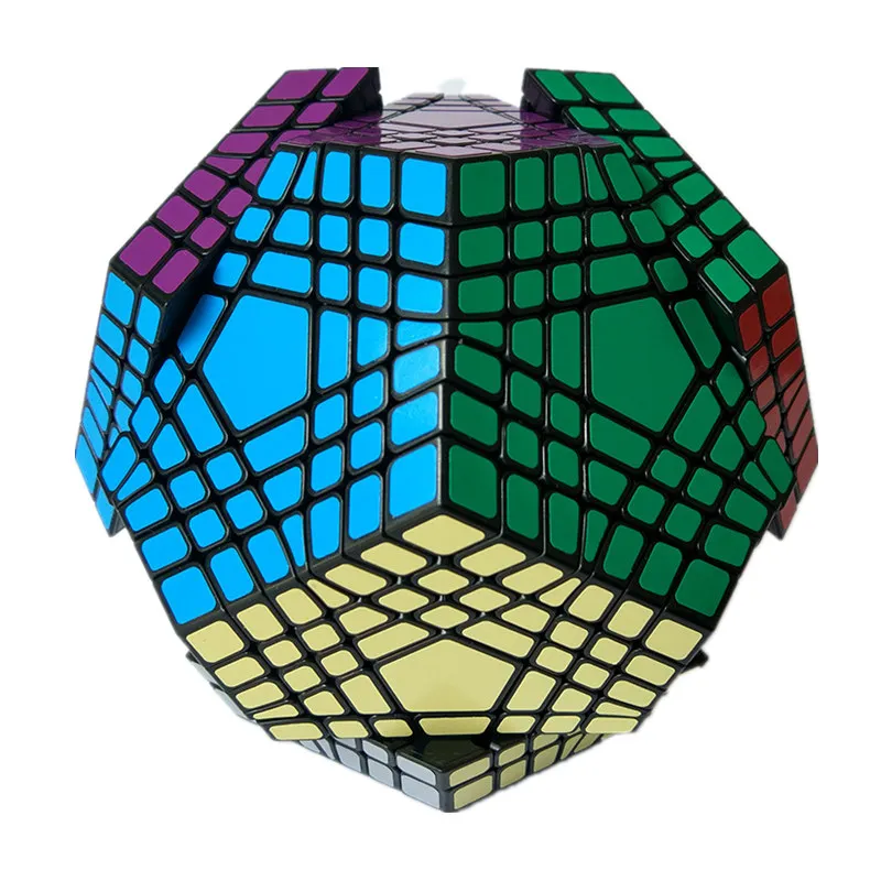 Shengshou 7x7x7 кубик Megaminx 7x7 Wumofang 7x7x7 Кубик Рубика для профессионалов куб додекаэдра Твист головоломки обучающие игрушки кубик рубика