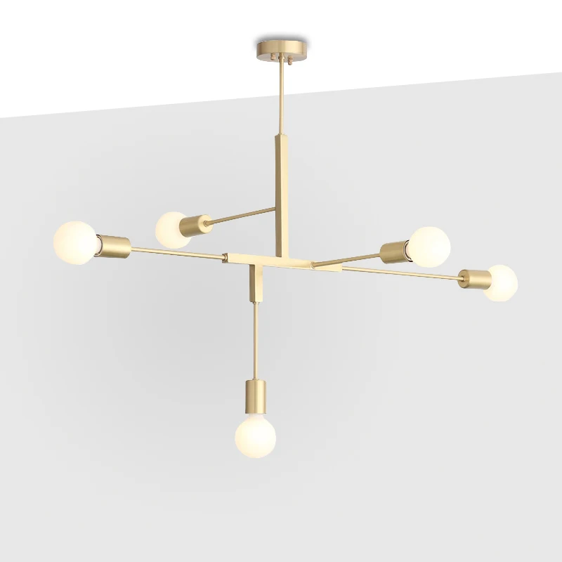 

American modern novelty pendant lights living room bedroom hotel hanging lights dining loft glass ball bulb suspension luminaire