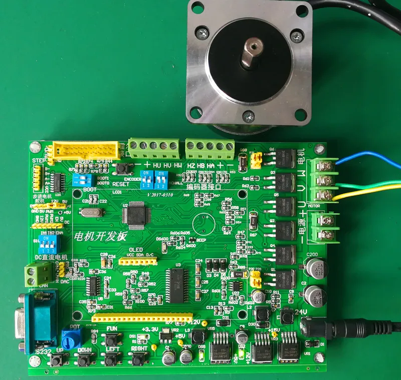 BLDC brushless DC motor and PMSM permanent synchronous motor