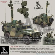 В наличии живой набор для автомобилей из полимера 1/35 серии SBRM и
