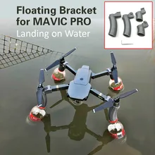Nova Chegada os trens de Pouso Skids Pouso na Água Float Suporte 3D Impresso Acessório para MAVIC PRO Zangão DJI Acessórios