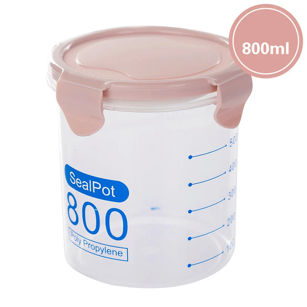 Kitchen accessories Super Large volum Artifact Plastic Sealed Cans Kitchen Storage Transparent Food Canister Keep Fresh Jar A35 (18)