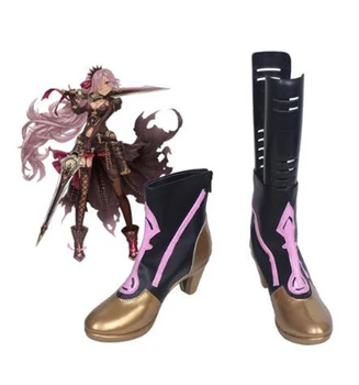 

Game SINoALICE Cinderella Cosplay Boots Shoes Costume Accessories Halloween Party Boots for Adult Women Shoes